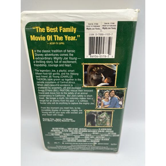 Mighty Joe Young (VHS, 1999) FAST Shipping - Picture 3 of 5